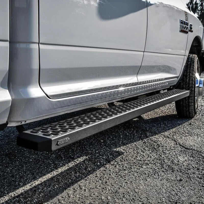 Westin Grate Steps Running Boards 83 in - Textured Black - Additional View 6