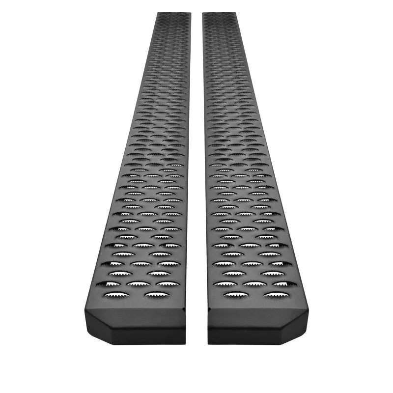 Westin Grate Steps Running Boards 83 in - Textured Black - Additional View 10