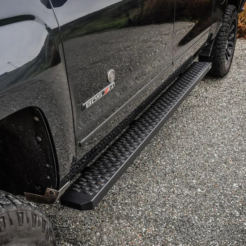 Westin Grate Steps Running Boards 86 in - Textured Black - Additional View 5