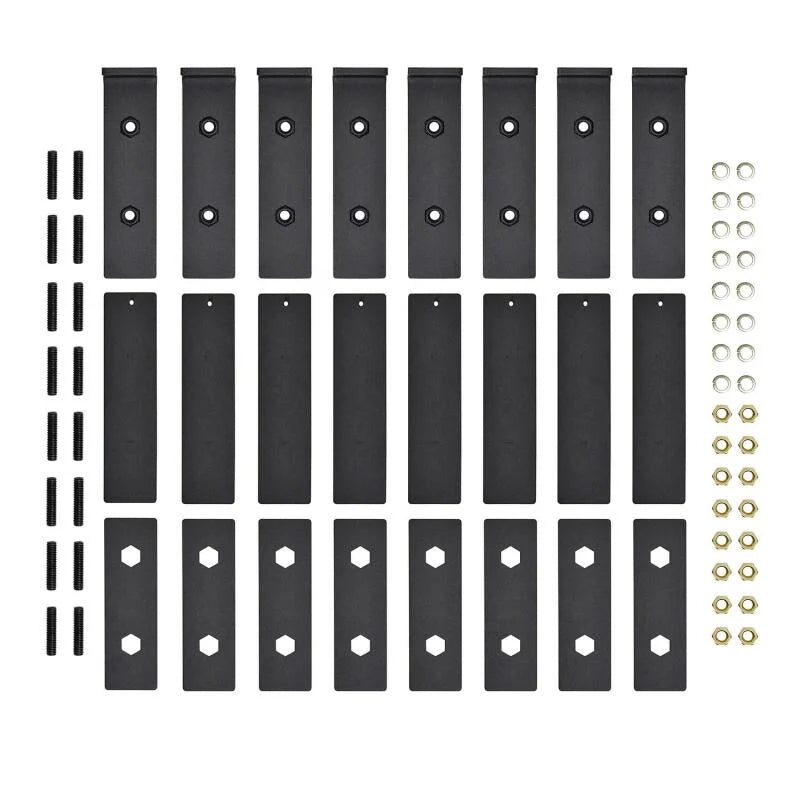 Westin Grate Steps Running Boards 86 in - Textured Black - Additional View 7