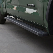 Load image into Gallery viewer, Westin Grate Steps Running Boards 90 in - Textured Black - Side View