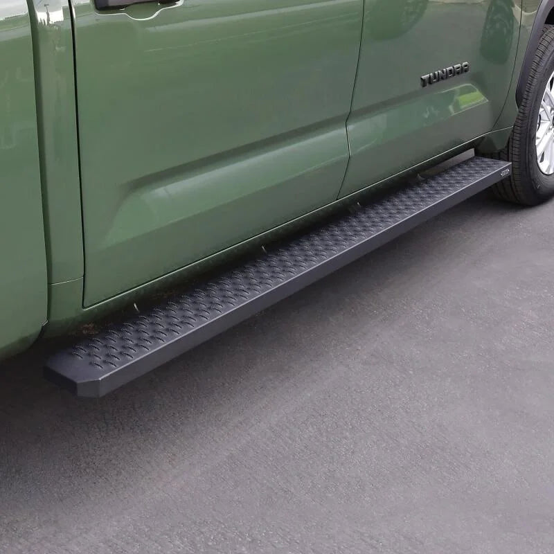 Westin Grate Steps Running Boards 90 in - Textured Black - Additional View 8