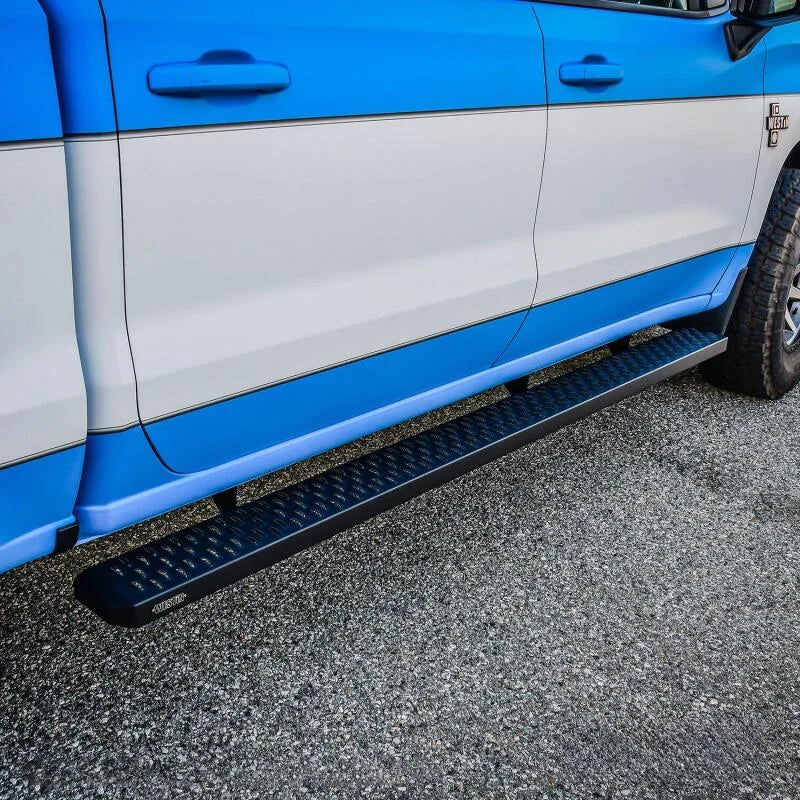Westin Grate Steps Running Boards 90 in - Textured Black - Additional View 11