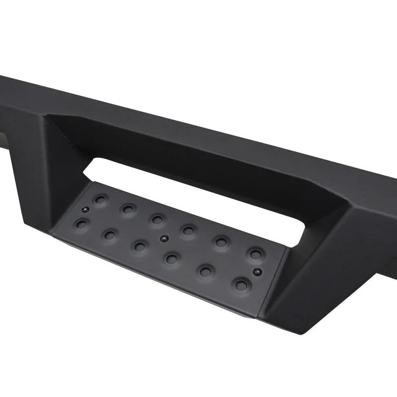 Westin HDX 05-20 Toyota Tacoma Drop Nerf Step Bars - Txt Black - Side View