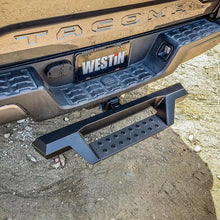 Load image into Gallery viewer, Westin HDX Drop Hitch Step 34in Step 2in Receiver - Textured Black - Back View