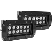 Load image into Gallery viewer, Westin HDX Flush Mount B-FORCE LED Light Kit (Set of 2) w/wiring harness - Black - Main Product View