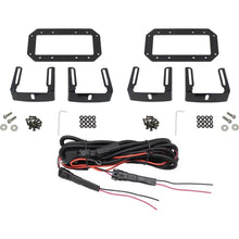 Load image into Gallery viewer, Westin HDX Flush Mount B-FORCE LED Light Kit (Set of 2) w/wiring harness - Black - Additional View 8