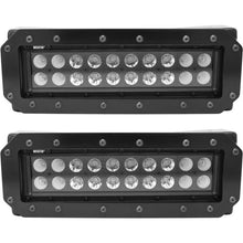 Load image into Gallery viewer, Westin HDX Flush Mount B-FORCE LED Light Kit (Set of 2) w/wiring harness - Black - Main Product View