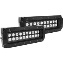 Load image into Gallery viewer, Westin HDX Flush Mount B-FORCE LED Light Kit (Set of 2) w/wiring harness - Black - Side View