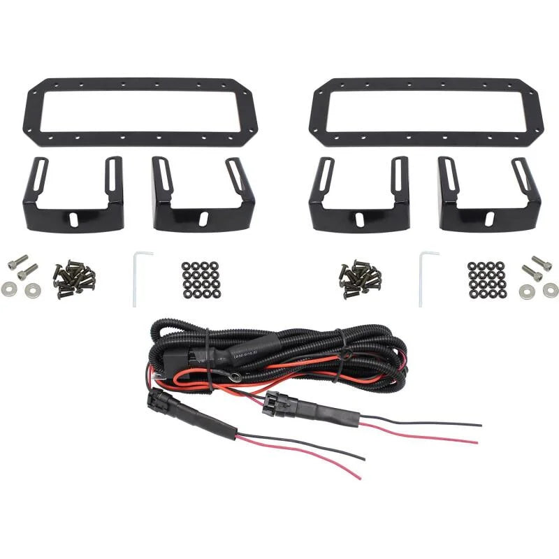 Westin HDX Flush Mount B-FORCE LED Light Kit (Set of 2) w/wiring harness - Black - Additional View 8
