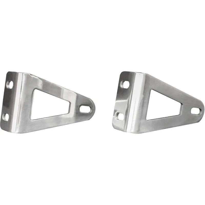 Westin HDX Grille Guard LED Light Bracket for 20 or 30 inch LED Bar - Stainless Steel - Side View