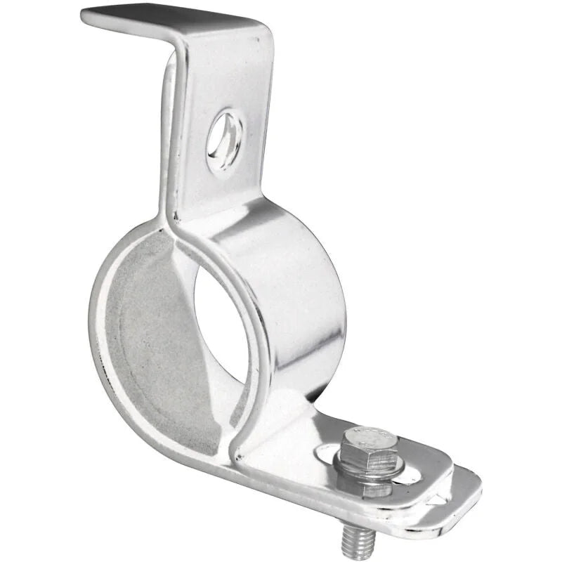 Westin HDX Grille Guard Light Clamps Universal (Pak of 2) - Stainless Steel - Side View