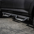 Load image into Gallery viewer, Westin HDX Stainless Drop Nerf Step Bars - Tex. Blk fits 2010-2024 Toyota 4RUNNER Trail Edition - Side View
