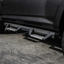 Load image into Gallery viewer, Westin HDX Stainless Drop Nerf Step Bars - Tex. Blk fits 2010-2024 Toyota 4RUNNER Trail Edition - Side View