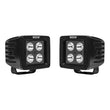 Load image into Gallery viewer, Westin HyperQ LED Auxiliary Lights 3in x 3in cube 20w Flood - Black - Main Product View