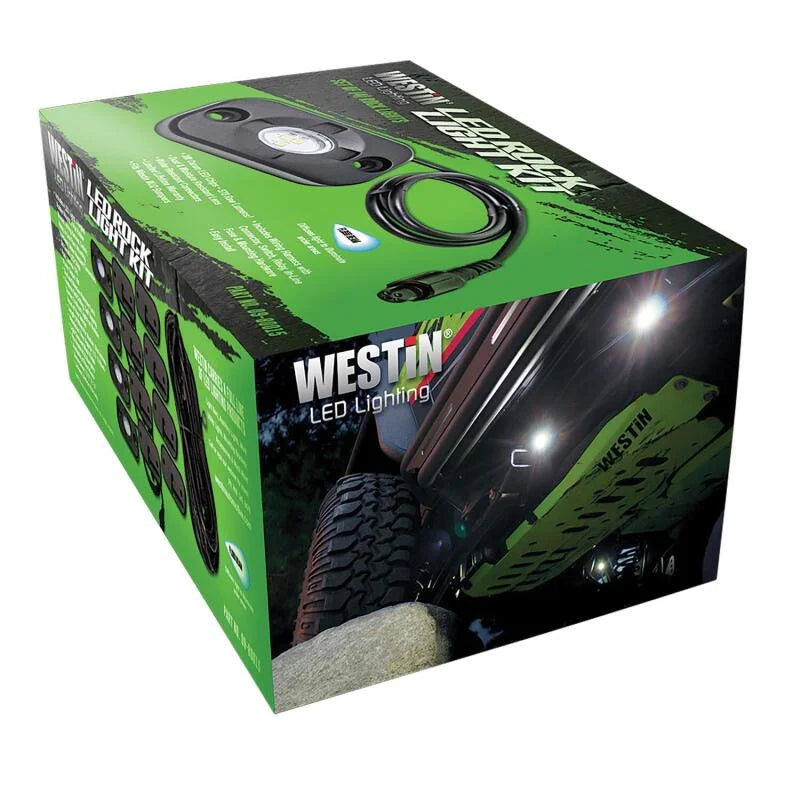 Westin LED Rock Light Kit - 07-18 Jeep Wrangler JK / 18-19 Jeep Wrangler JL - Additional View 9