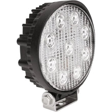Load image into Gallery viewer, Westin LED Work Utility Light Round 5 inch Flood w/3W Epistar - Black - Side View