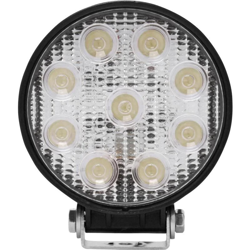 Westin LED Work Utility Light Round 5 inch Spot w/3W Epistar - Black - Main Product View