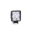 Load image into Gallery viewer, Westin LED Work Utility Light Square 4.5 inch x 5.4 inch Flood w/3W Epistar - Black - Side View
