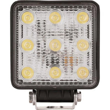 Load image into Gallery viewer, Westin LED Work Utility Light Square 4.6 inch x 5.3 inch Spot w/3W Epistar - Black - Side View