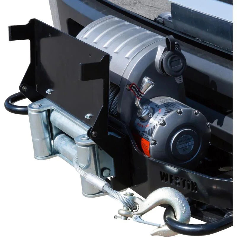 Westin MAX Winch Tray License Plate Bracket - Black - Additional View 6