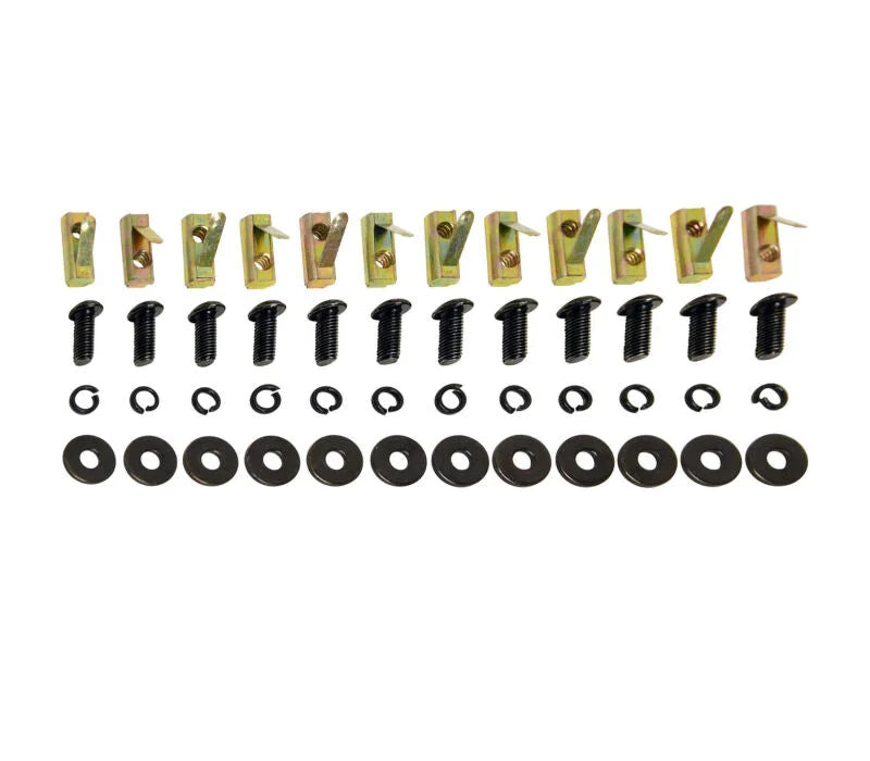 Westin Mesa Roof Rack T-Slot Accessory Kit - Black - Side View