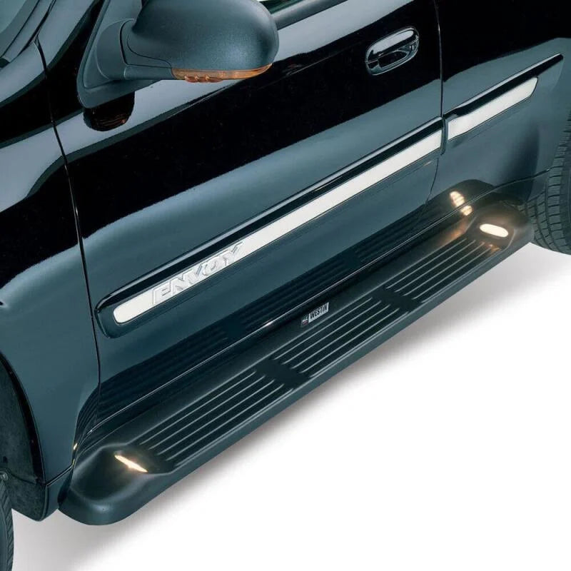 Westin Molded Step Board lighted 72 in - Black - Back View