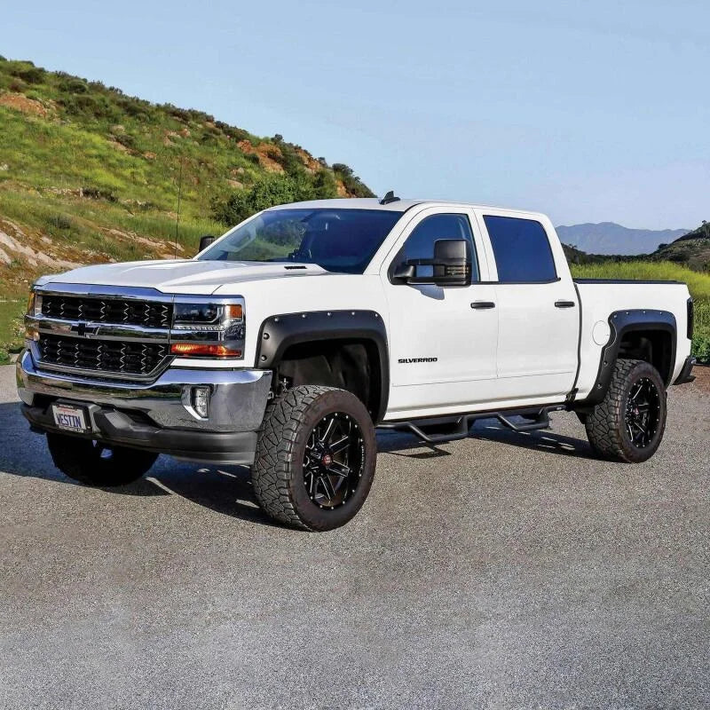 Westin Nerf Step Bars fits 2014-2018 Chevrolet Silverado 1500 CREW CAB / 2015-2019 Chevrolet Silverado 2500 Hd / 3500 Hd /...
