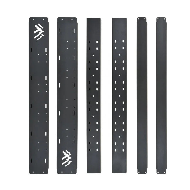 Westin Overland Cargo Rails 45in - Textured Black - Main Product View