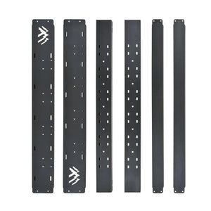 Westin Overland Cargo Rails 45in - Textured Black - Main Product View