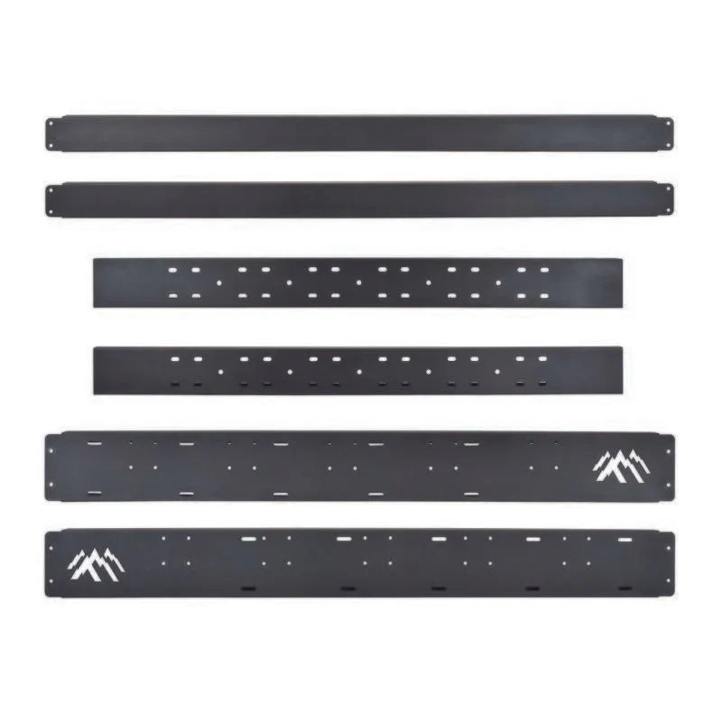 Westin Overland Cargo Rails 57in - Textured Black - Main Product View