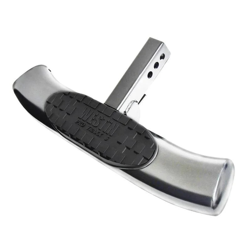Westin PRO TRAXX 5 Hitch Step 27in Step 2in Receiver - Stainless Steel - Main Product View