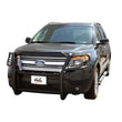 Load image into Gallery viewer, Westin Premier 4 Oval Nerf Step Bars 75 in - Black - Back View