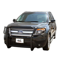 Load image into Gallery viewer, Westin Premier 4 Oval Nerf Step Bars 75 in - Black - Back View