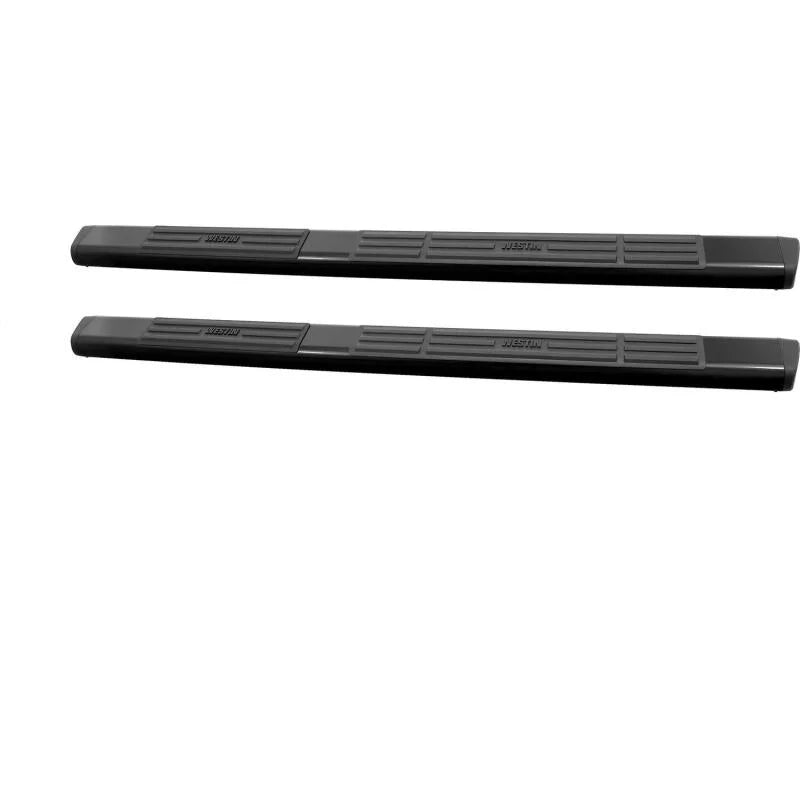 Westin Premier 6 in Oval Side Bar - Mild Steel 75 in - Black - Installation View
