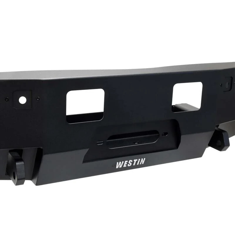 Westin Pro-Series Front Bumper - Textured Black fits 2023-2026 Chevrolet Silverado 1500 Custom / Silverado 1500 - Side View