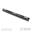 Load image into Gallery viewer, Westin Push Bumper Elite Light Channel 33.1 inch Whelen 2 Hole - Black - Main Product View