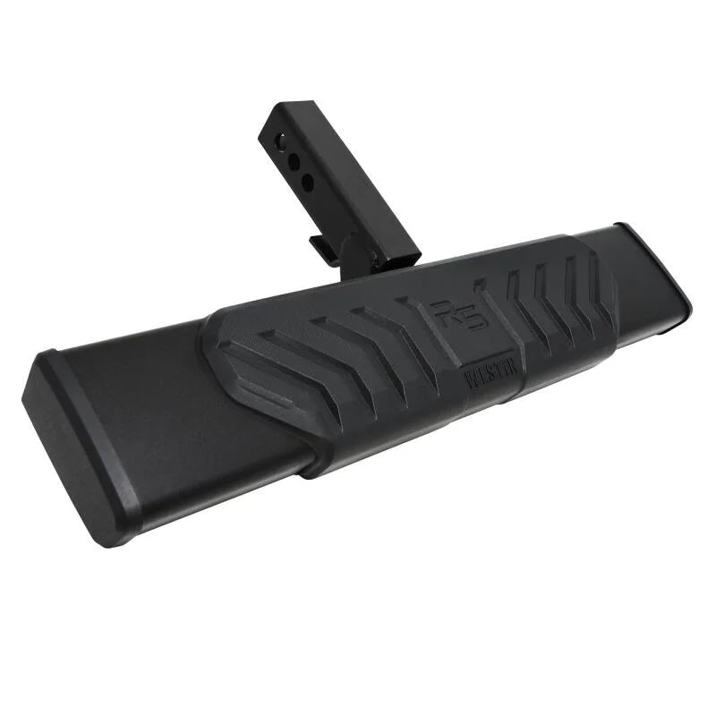 Westin R5 Hitch Step 27in Step 2in Receiver - Black - Back View