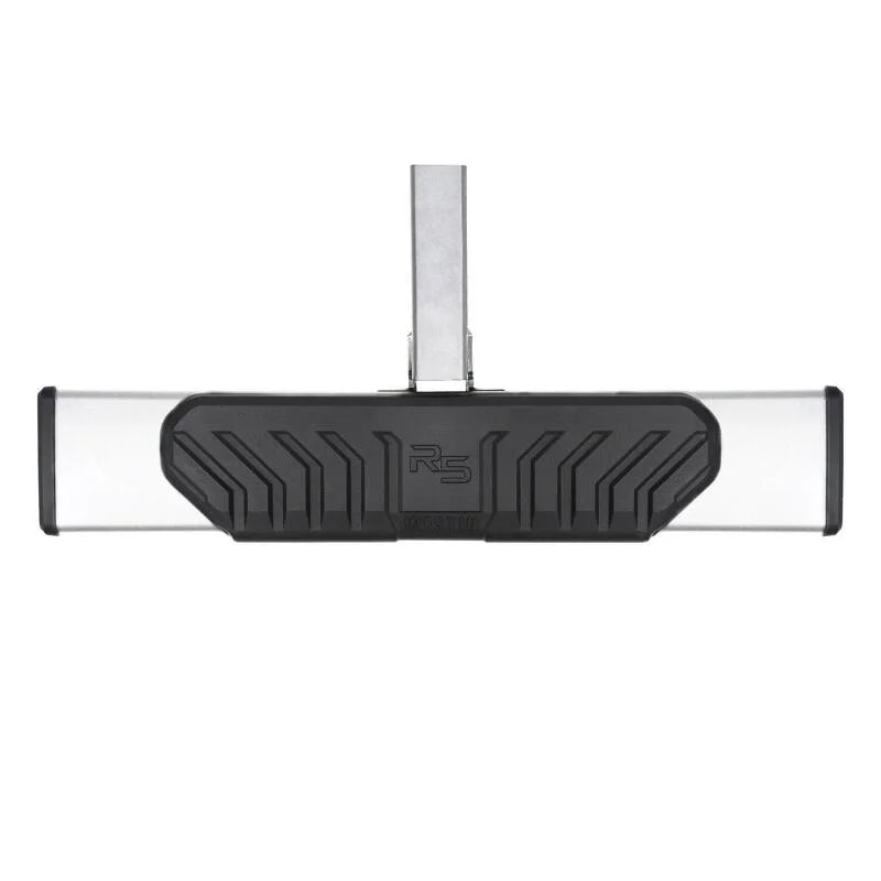 Westin R5 Hitch Step 27in Step 2in Receiver - Stainless Steel - Side View