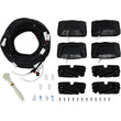 Load image into Gallery viewer, Westin R5 LED Light Kit - 4 End Caps Integrated LED Lights w/ Wiring Harness - Black - Main Product View