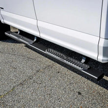 Load image into Gallery viewer, Westin Ram 15-21 Ford F-150 / 17-21 Ford F-250 &amp; F350 Crew Cab R5 XD Nerf Step Bars - Black - Side View