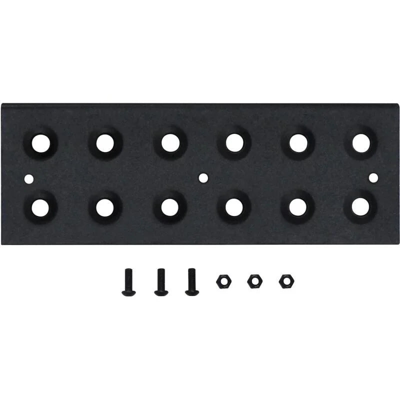 Westin Replacement service kit includes 11 inch die stamped step pad and fasteners - Black - Main Product View