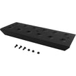 Load image into Gallery viewer, Westin Replacement service kit includes 11 inch die stamped step pad and fasteners - Black - Side View