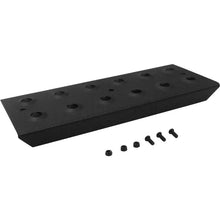 Load image into Gallery viewer, Westin Replacement service kit includes 11 inch die stamped step pad and fasteners - Black - Back View