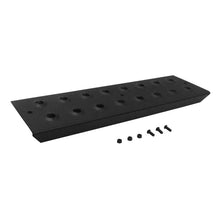 Load image into Gallery viewer, Westin Replacement service kit includes 15.5 inch die stamped step pad and fasteners - Black - Back View
