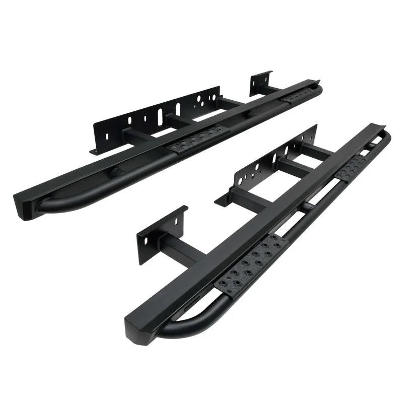 Westin Rock Slider - Textured Black fits 2005-2023 Toyota Tacoma - Side View