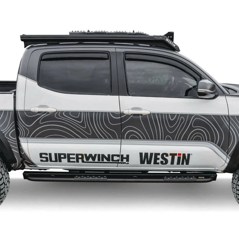Westin Rock Slider - Textured Black fits 2005-2023 Toyota Tacoma - Additional View 8