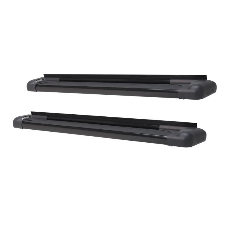 Westin SG6 Aluminum LED Running Boards 83in - Blk - Installation View