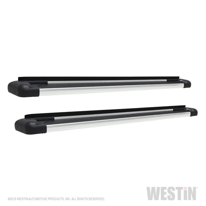 Westin SG6 Polished Aluminum Running Boards 74.25 in - Main Product View