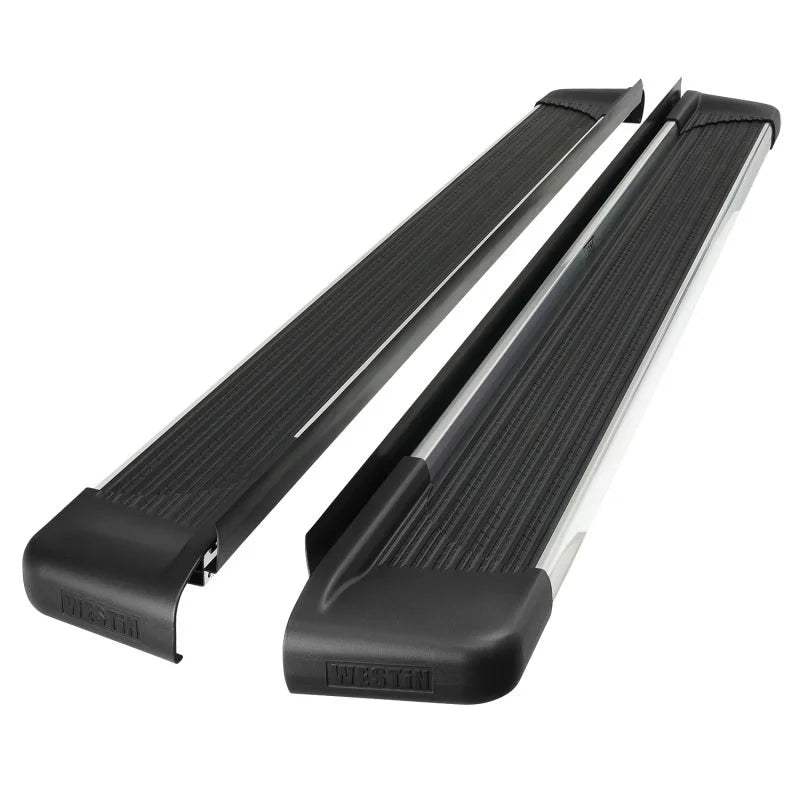 Westin SG6 Polished Aluminum Running Boards 85.50 in - Main Product View